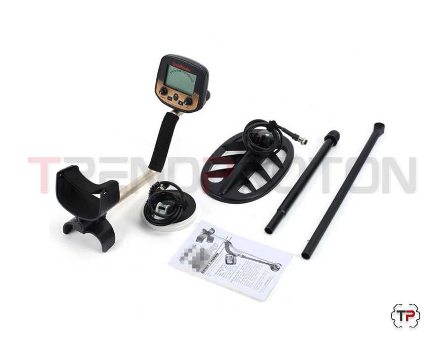 Detetor de Metais com 2 Bobines / Deteta Ouro, Prata, Alumínio