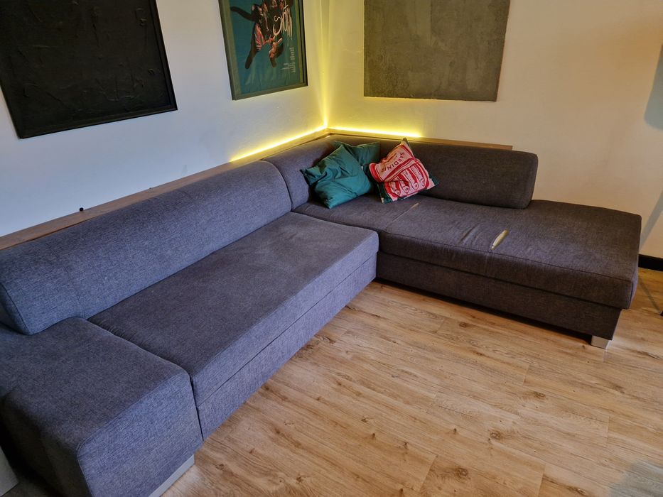 Sofa narożna z funkcja spania