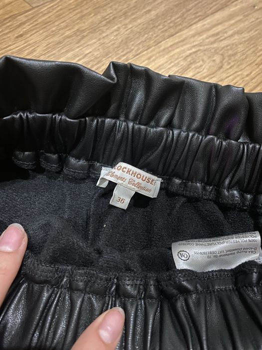 Юбка єко шкіра