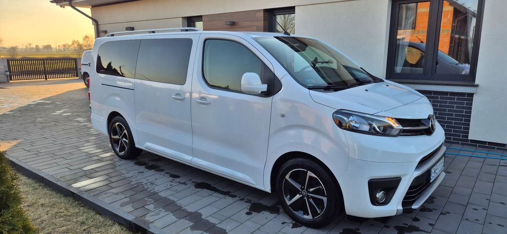 Toyota ProAce 2.0 D-4D 150 LONG BUSINESS Salon Polska Serwisowany 1 Wł. FV 23%