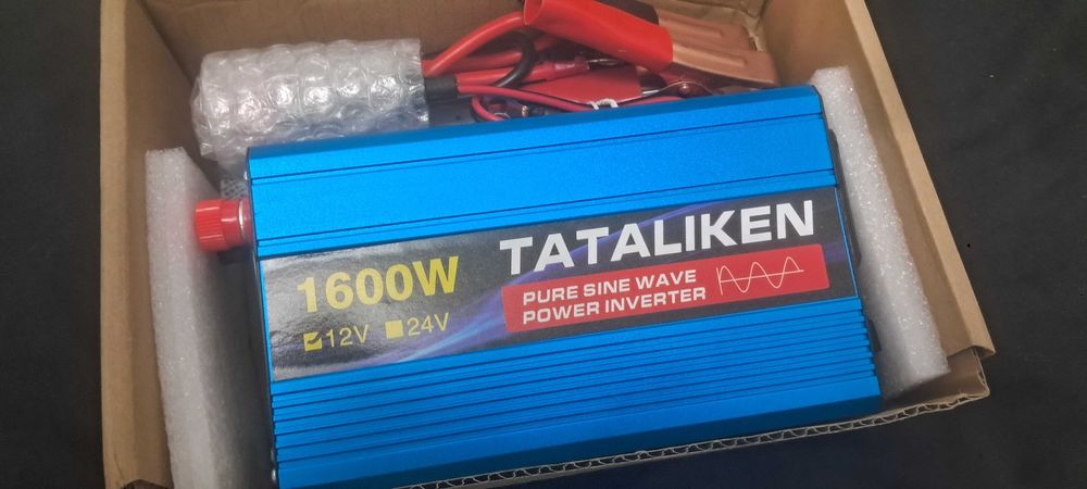 Інвертор Tataliken 12V 3000W / 1600W | Чистий синус