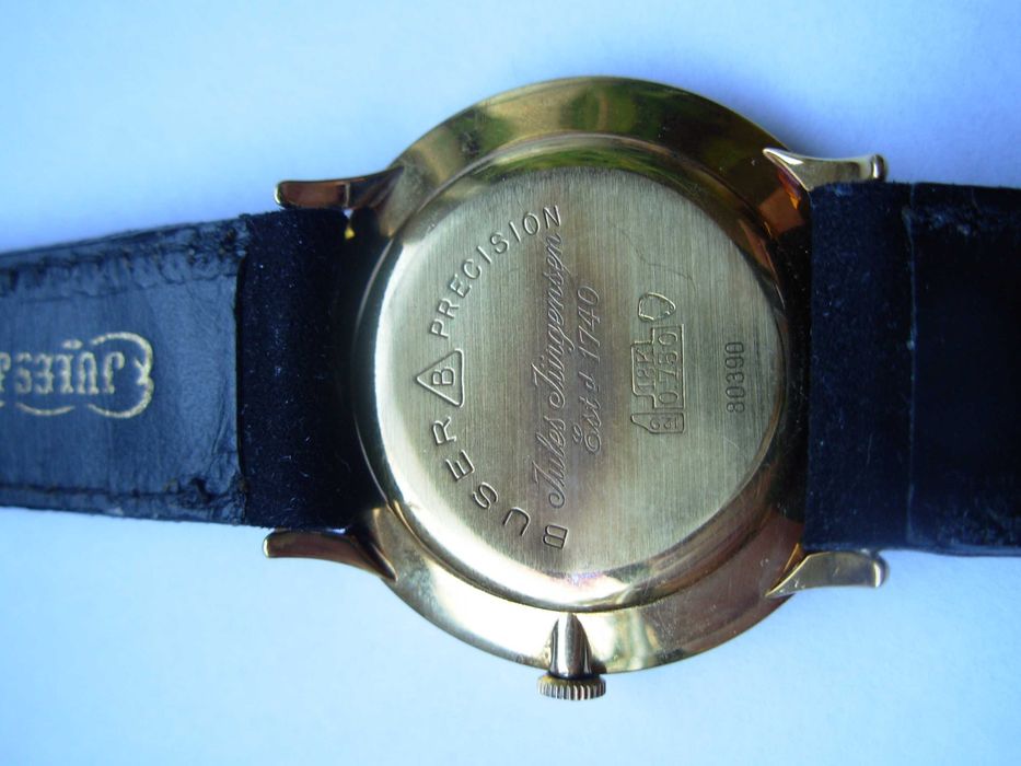 Złoty zegarek Jules Jurgensen 18K