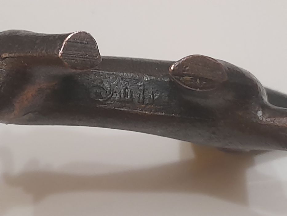 Винтажный штопор в виде собачки таксы