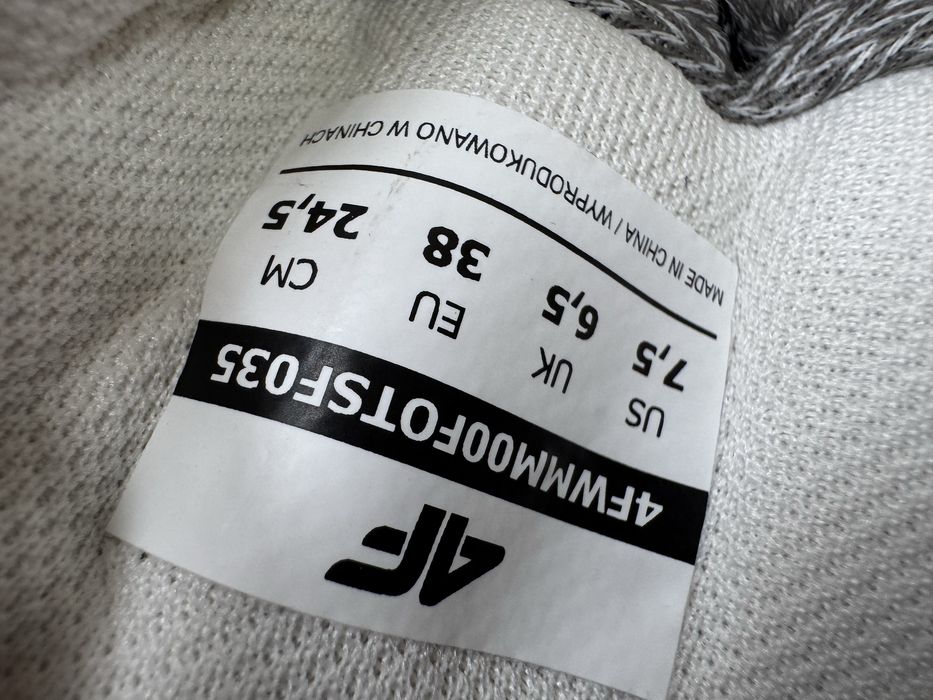 4F Wiosenne Buty Trekkingowe Damskie Białe Liliowe 38
