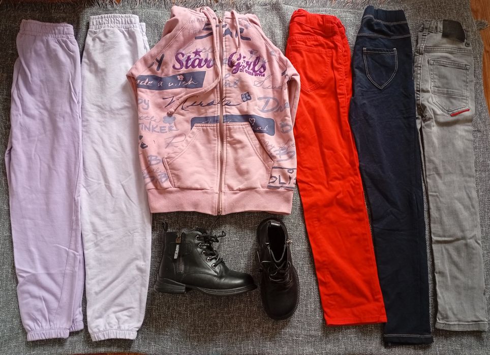 Пакет речей 128-134 розмір 7-9  років