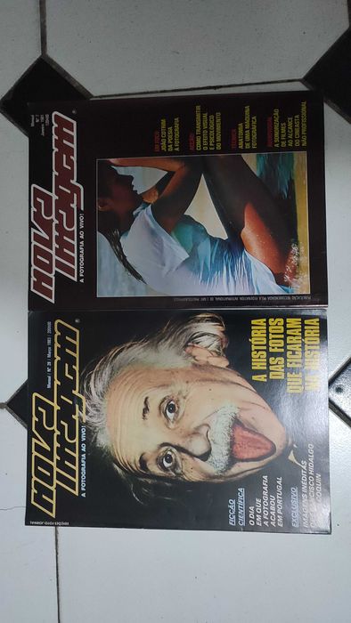 17 Revistas antigas de fotografia Nova Imagem - Anos 80