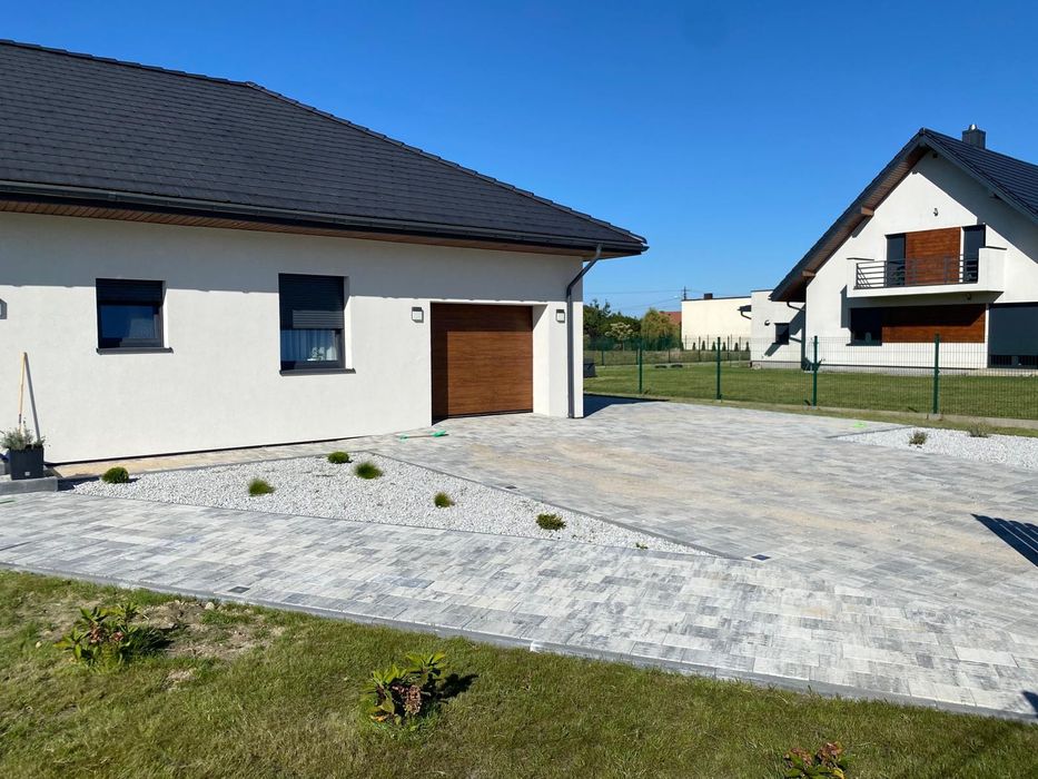 Utwardzanie terenu, Układanie kostki brukowej, Ogrodzenia Panelowe