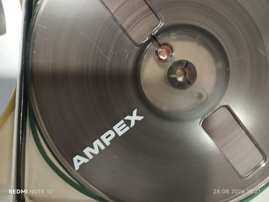 Taśmy magnetofonowe ampex Maxwell europa
