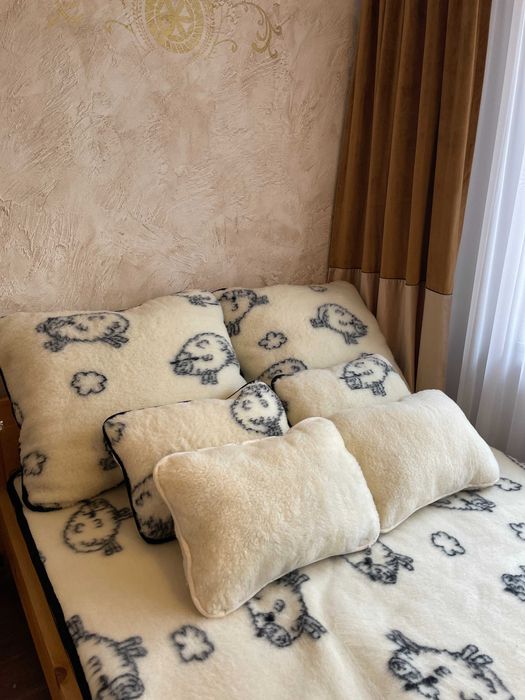 Luksusowy komplet 100% wełny owczej Merino