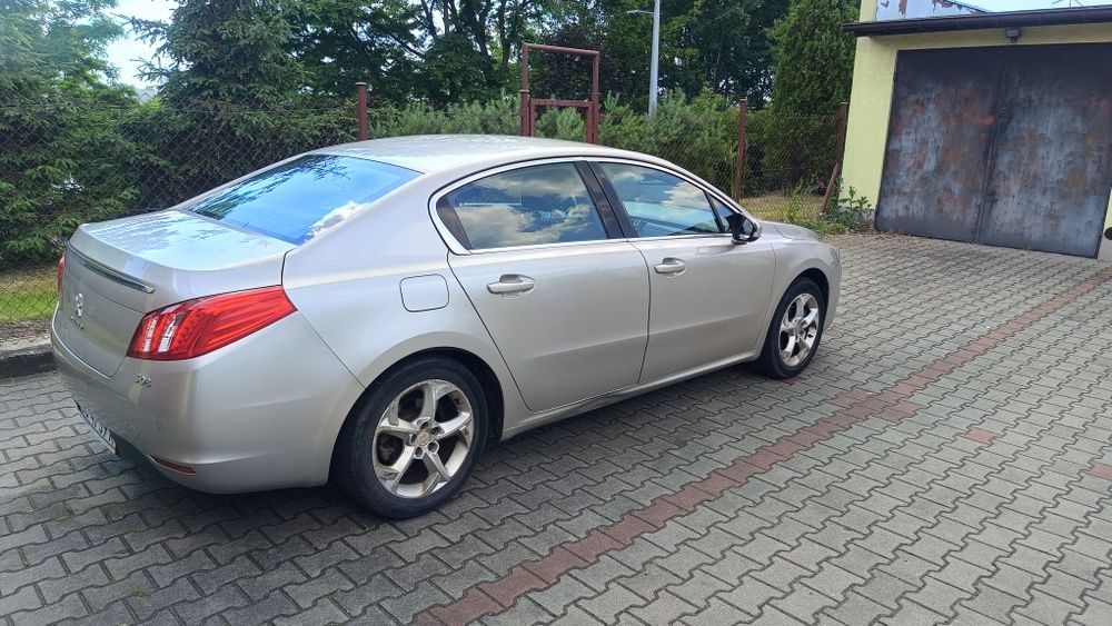 Peugeot 508 sedan. Salon Polska