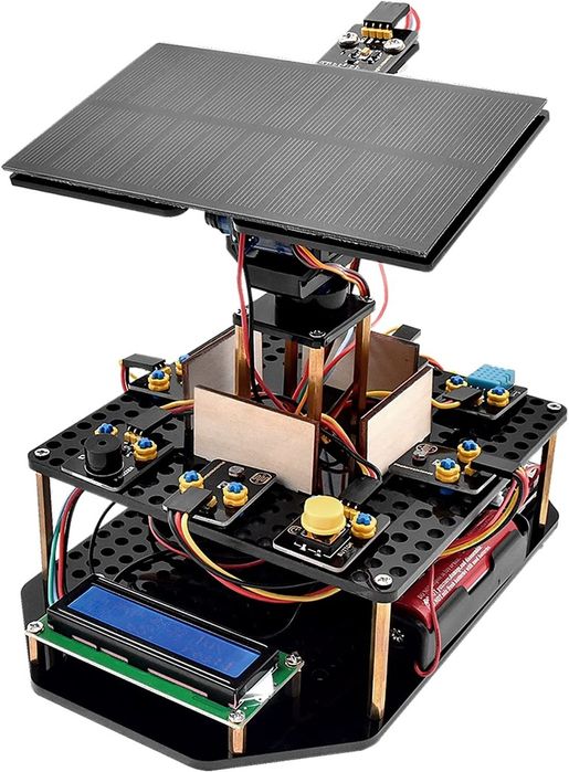 Arduino Smart SOLARNY Zestaw Startowy Do ŚLEDZENIA NAUKI EDUKACJI + Panel