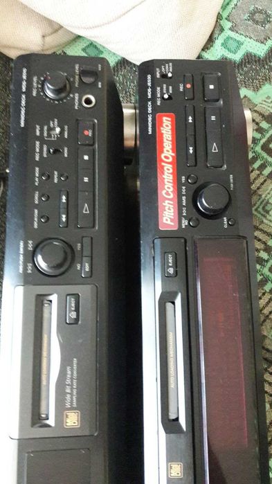 мини дисковая дека Sony-mds 530 без пульта\ состояние!