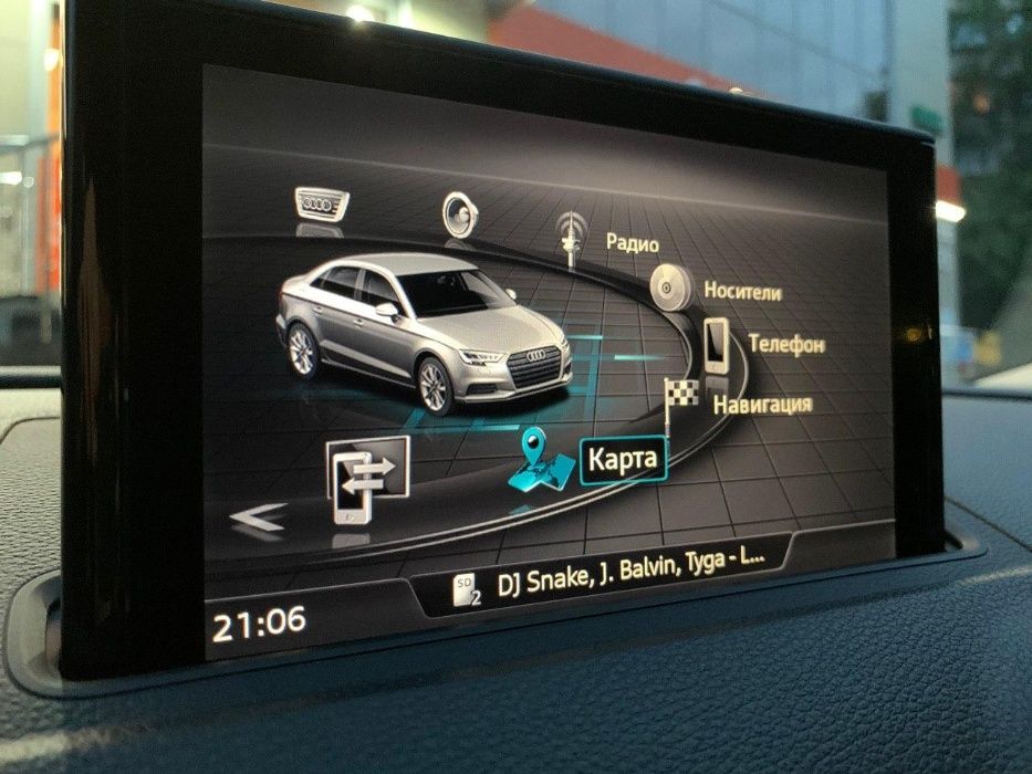 Прошивка руссификация Ауди ММИ миб Audi MMI MIB VW Фольксваген МИБ ...