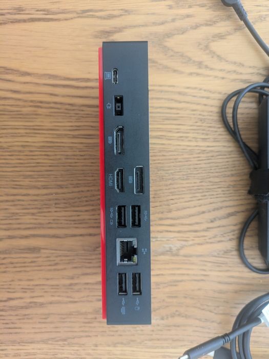 Lenovo Thinkpad Dock Station  USB-C Gen2 + Carregador 90W (ADLX90NDC3A)