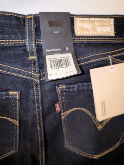 Levis nowe spodnie rurki damskie metki rozm XS