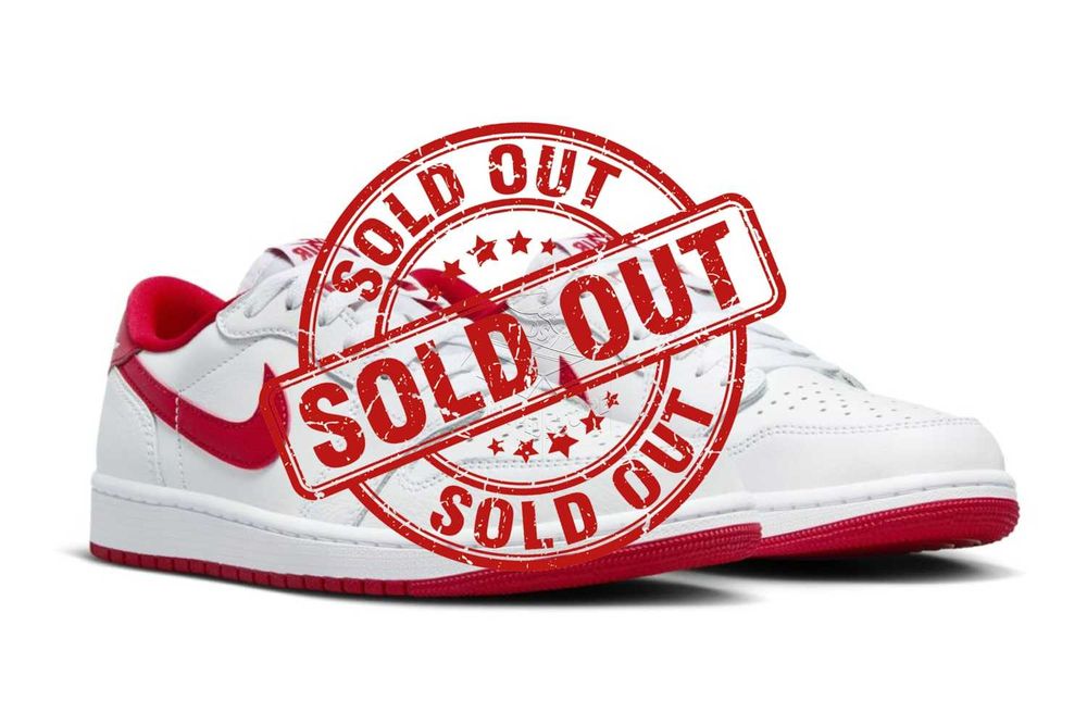 Nike AIR JORDAN 1 Low OG University Red – Buty | CZ0790–161