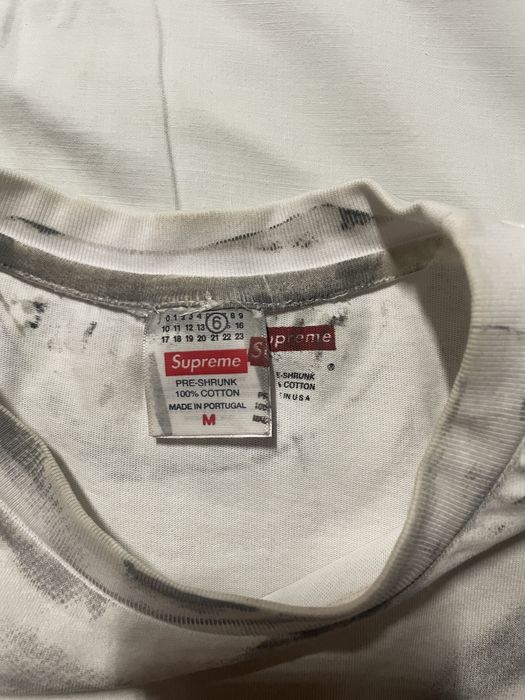 футболка supreme maison margiela