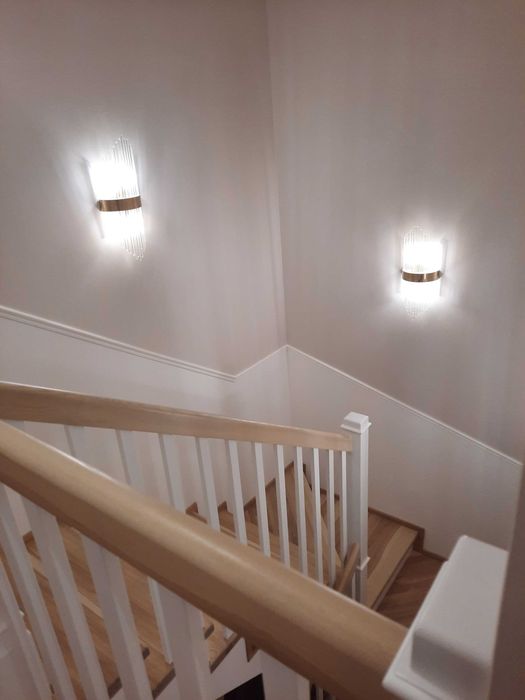 Drewniane schody na beton