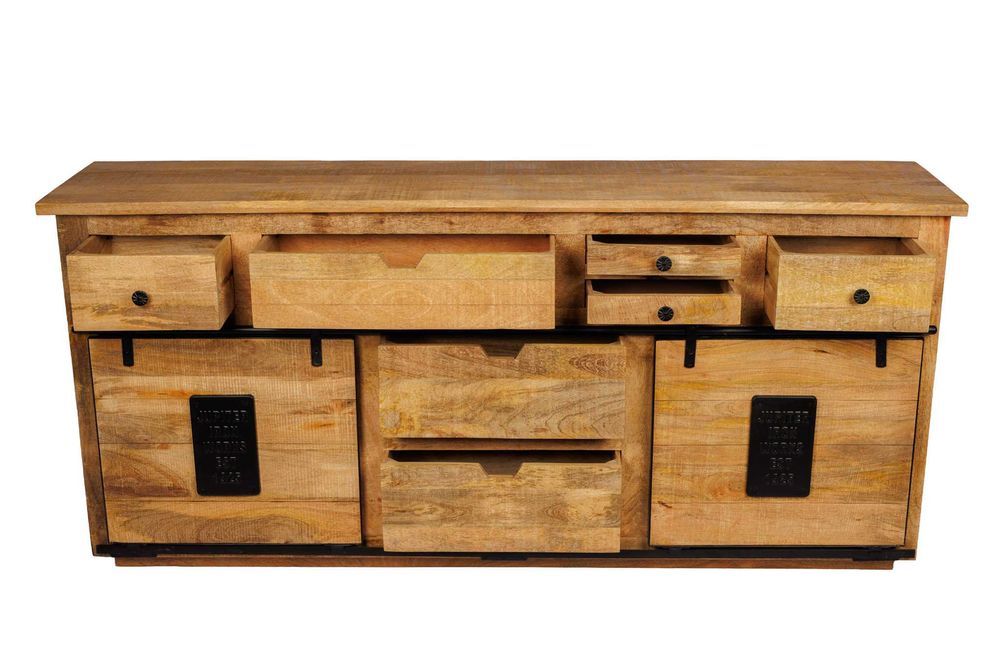 Komoda 180x40 cm z drewna mango Uain
