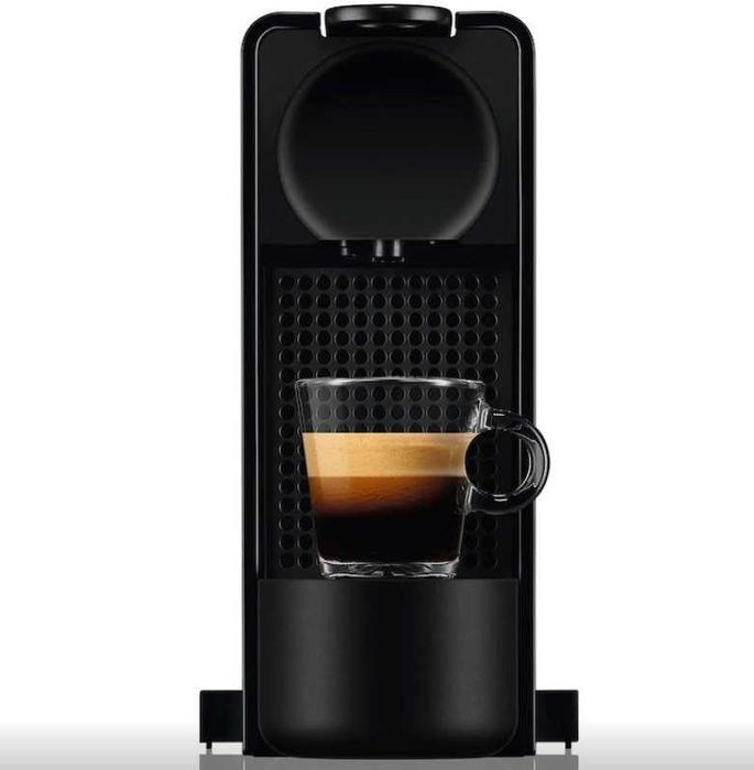 Капсульная кофемашина Nespresso Essenza Plus Black C45 поворотный бак
