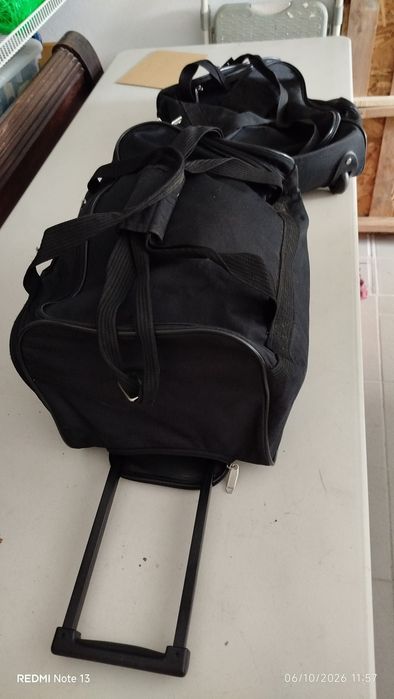 Vendo vários sacos e malas