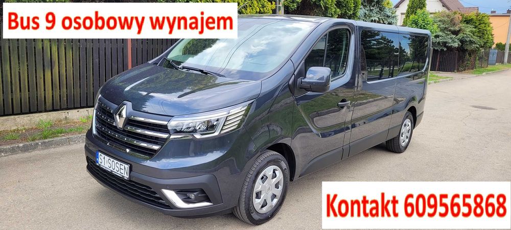 Wynajem wypożyczenie busów 9 osobowy do wynajęcia kat.b dostępny BUS