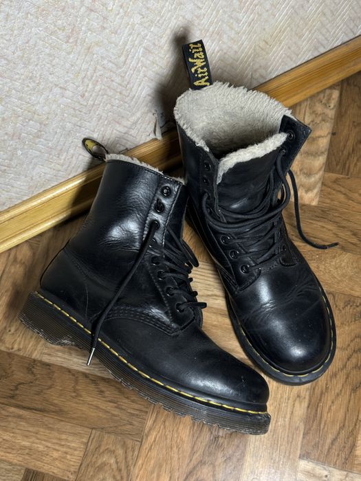 Dr. Martens Sirena, утеплені берці мартінс, оригінал, мартінси зима