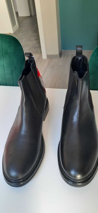 Botki,sztyblety,Lasocki ,nowe ze skóry