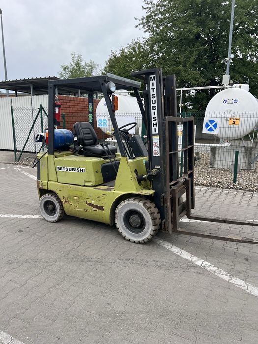 Wózek widłowy Mitsubishi, LPG, Przesuw Boczny, PROSTY BEZ ELEKTRONIKI !!
