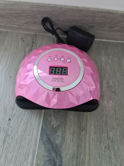 Catalisador led rosa espelhado NOVO 268W - unhas de gel