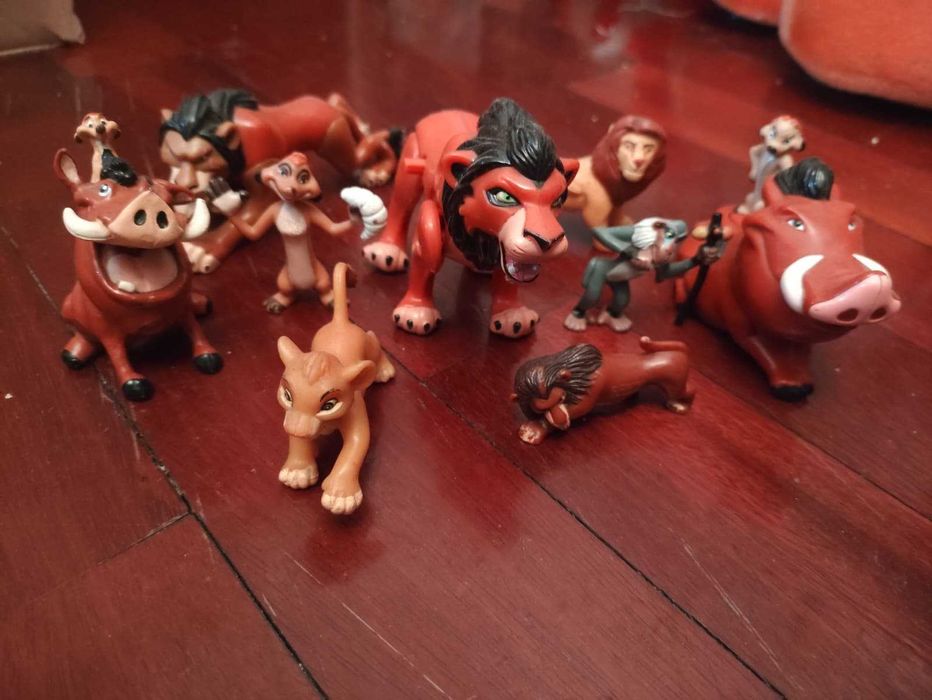 Lote Figuras O Rei Leão - Figuras Articuladas e Vintage