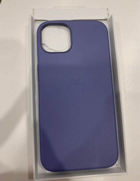 Capa iPhone 13 Pele Lilás com MagSafe