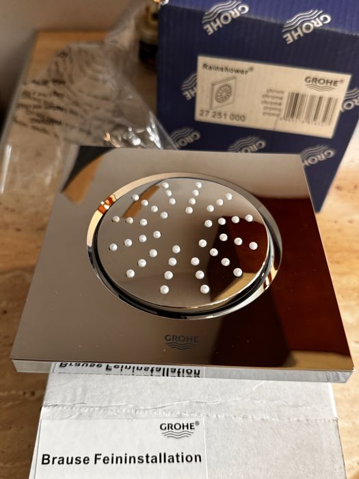 3 dysze boczne 1 strumień RAINSHOWER F-SERIES GROHE