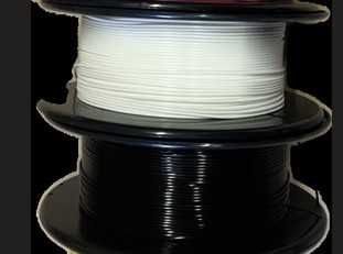 Filament PLA 1.75mm Szary (1kg) biały (0.6kg) czarny (0.6kg)