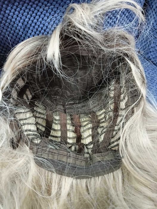 Peruka syntetyczna blond ombre 65cm