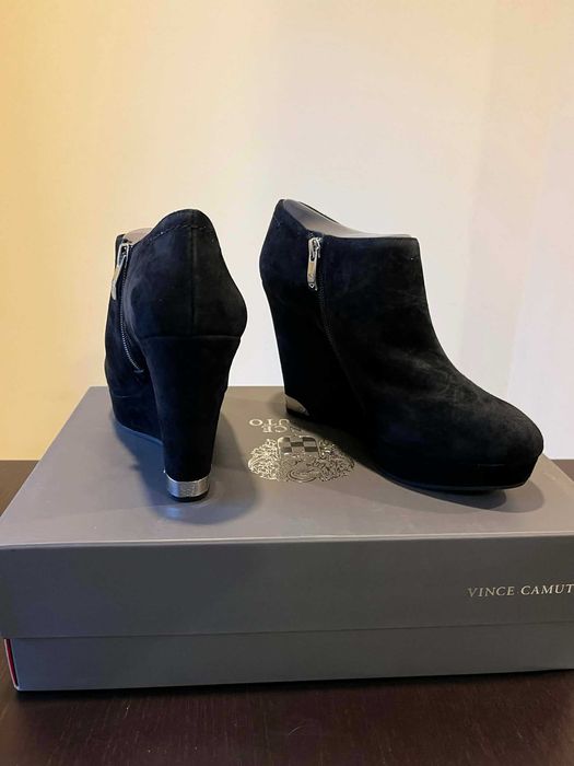Botas Vince Camuto VC-Klance pretas tamanho 38 novas