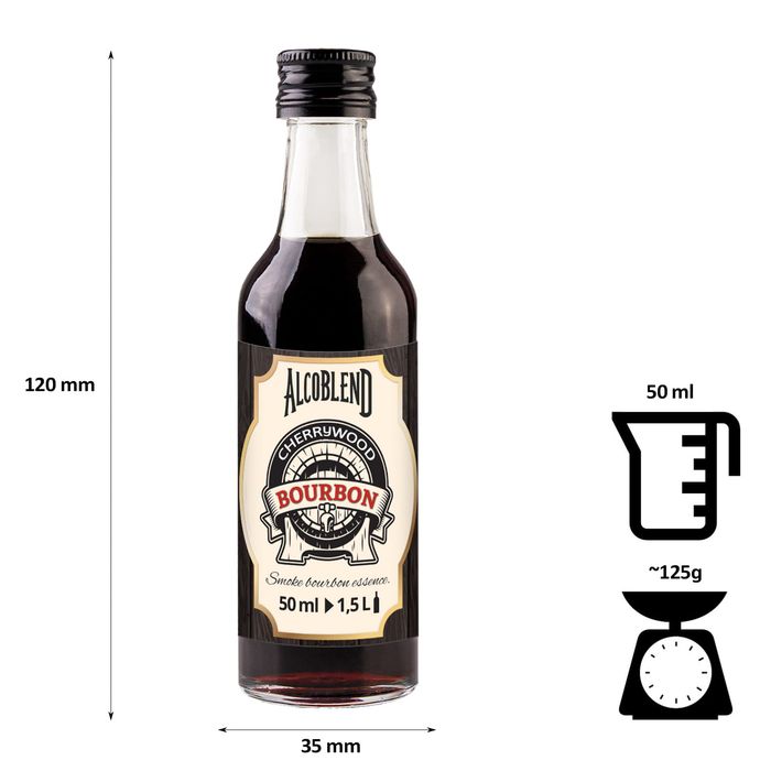 Zaprawka esencja do alkoholu ALCOBLEND - Cherrywood Bourbon 50 ml