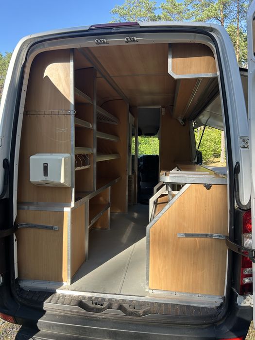 Mercedes sprinter sklep/ bar/ foodtruck ORGINALNA zabudowa