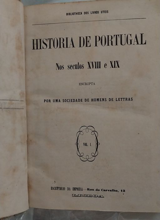 Historia de Portugal, Escrita segundo o plano de F. Diniz