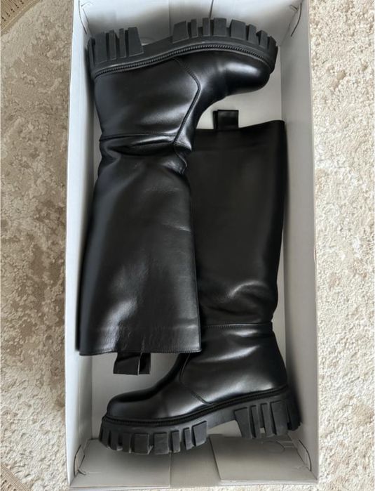 Шкіряні сапоги єврозима