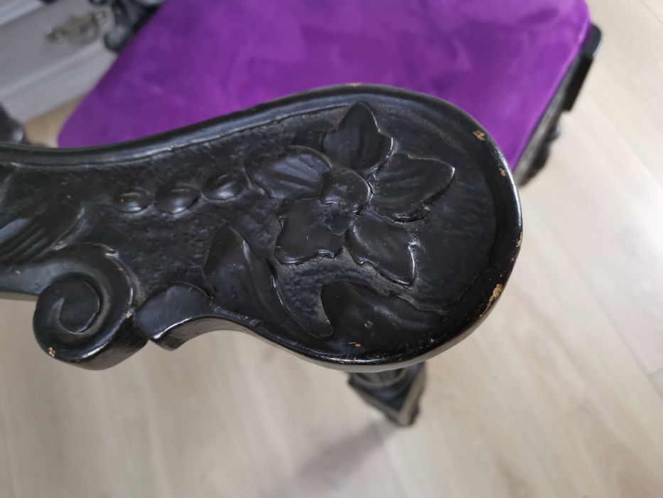 Stary drewniany fotel kątowy narożny 675/2025
