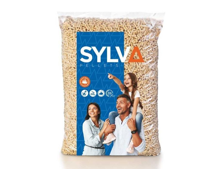 Pellet Sylva En Plus, Din Plus czysty, idealny do każdego pieca