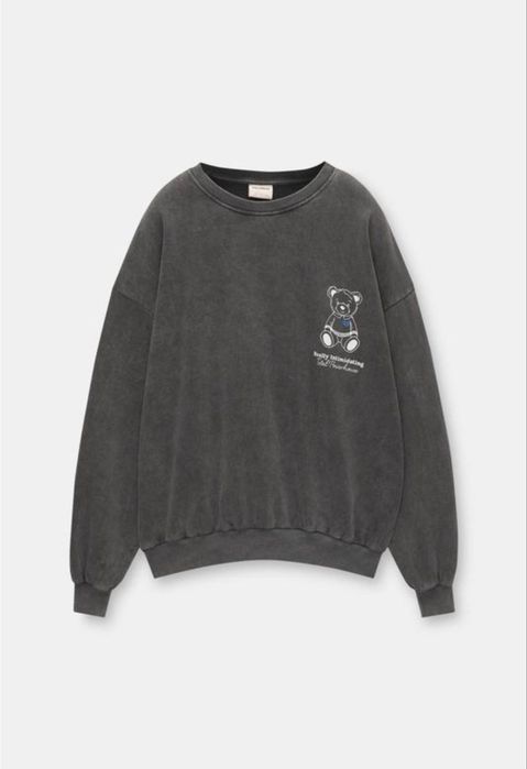 Толстовка  світшот худі Pull&bear із зображенням ведмедика