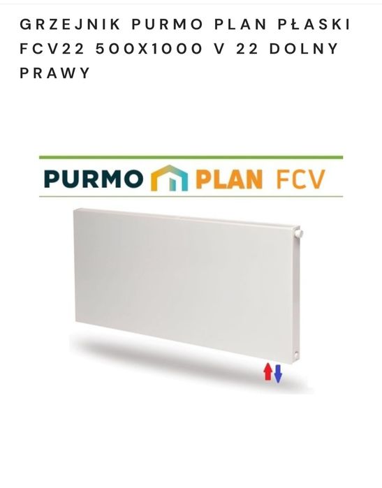 2 Nowe grzejniki Purmo fcv22 1000x500