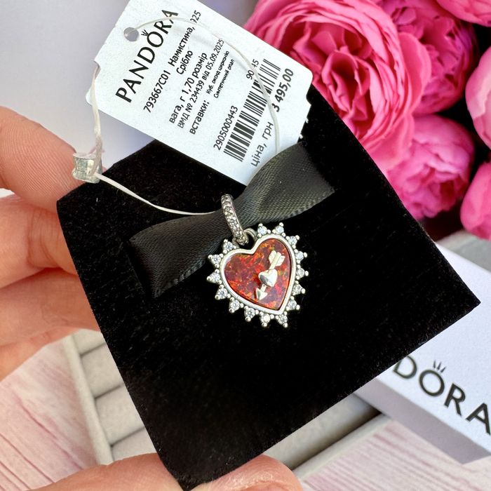 Шарм Pandora, Намистина нова оригінал Пандора Підвіска срібло бусина