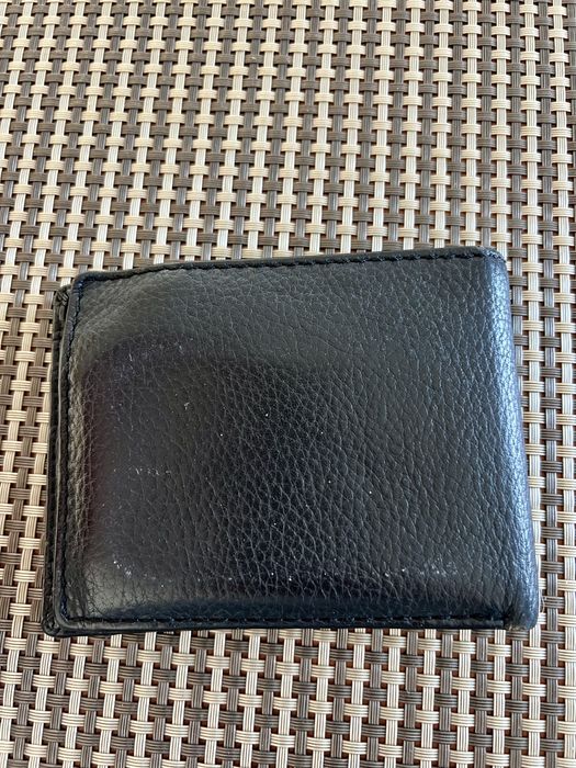 Hugo Boss Skorzany Portfel Meski Czarny