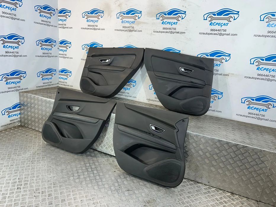 Conjunto Quartelas Frente Frontal Tras Traseira Original Com Cortinas
