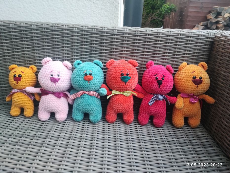 Szydełkowe maskotki, breloczki , zawieszki. Amigurumi