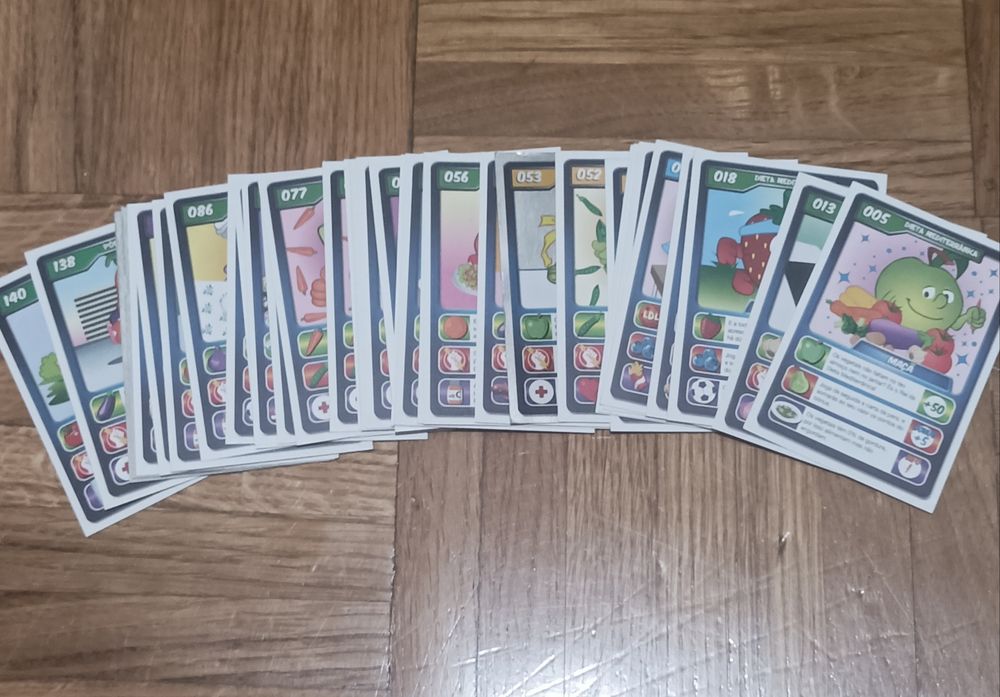 Cartas "Frutas e Legumes" (Lidl)