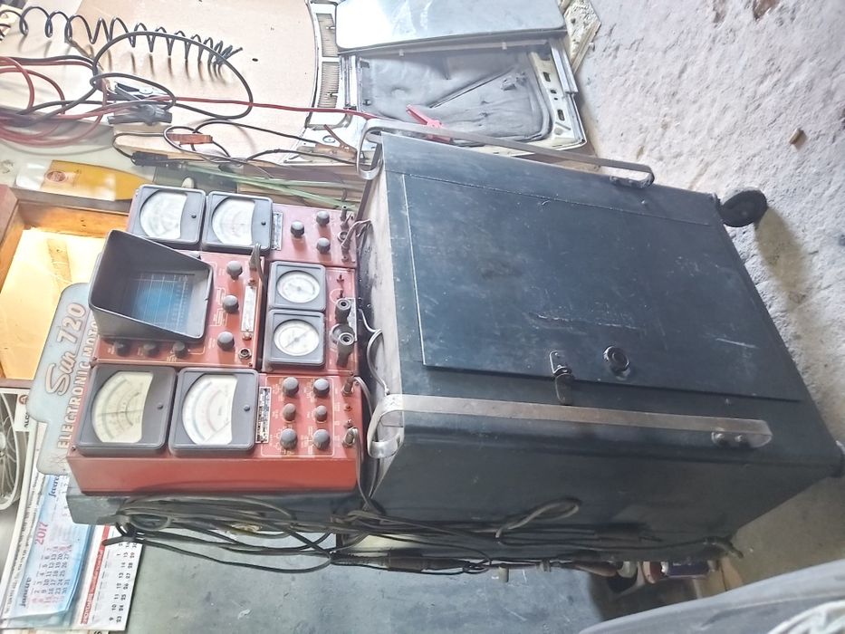 Máquina eletrónica de teste automóveis